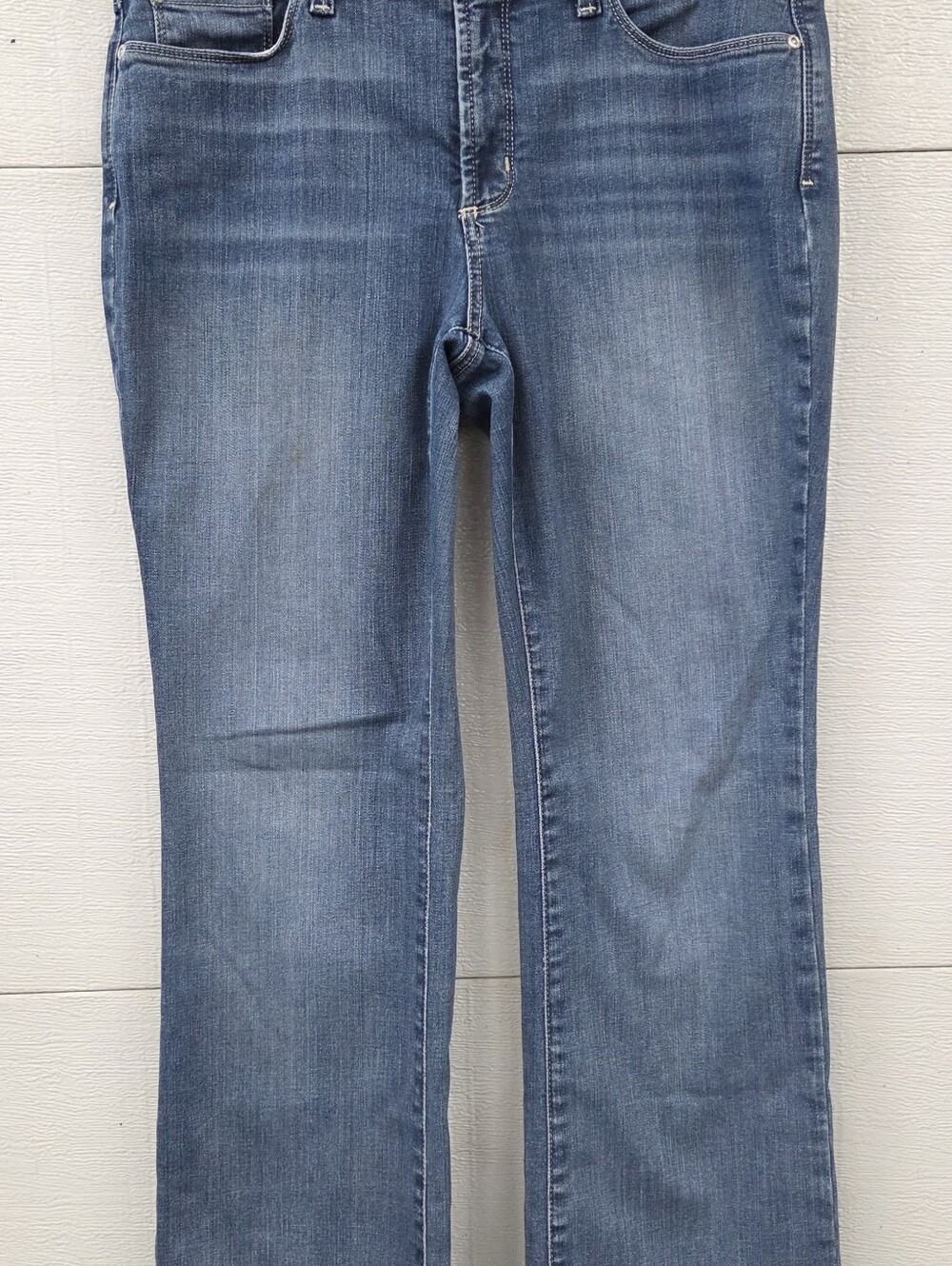 Nydj Barbara Boot Classic Women's Blue Denim Jeans 8p - Picture 3 of 8